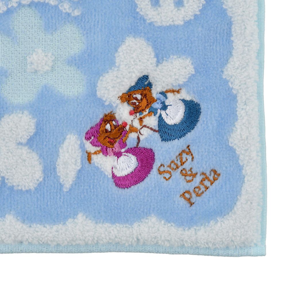 スージー＆パーラ ミニタオル スカラップ模様 Flower