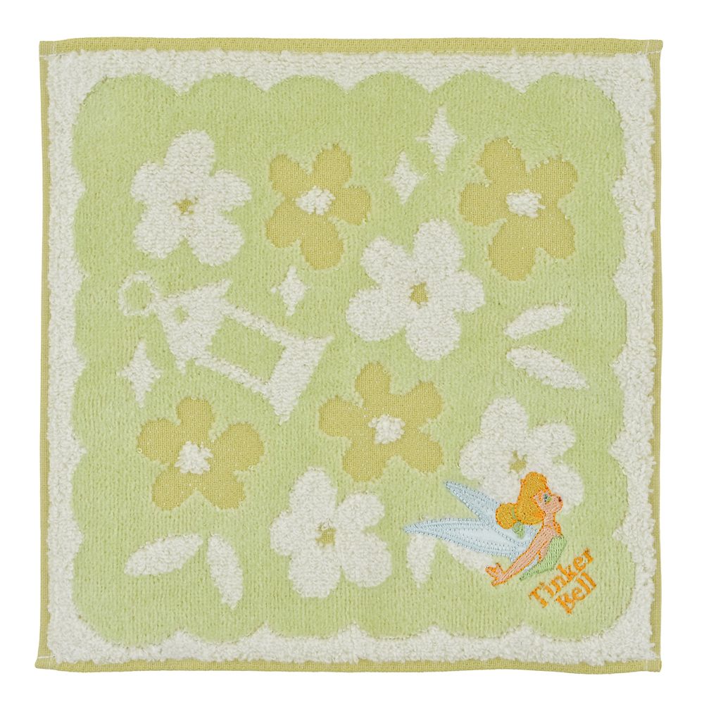 ティンカー・ベル ミニタオル スカラップ模様 Flower