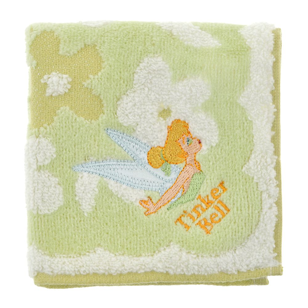 ティンカー・ベル ミニタオル スカラップ模様 Flower