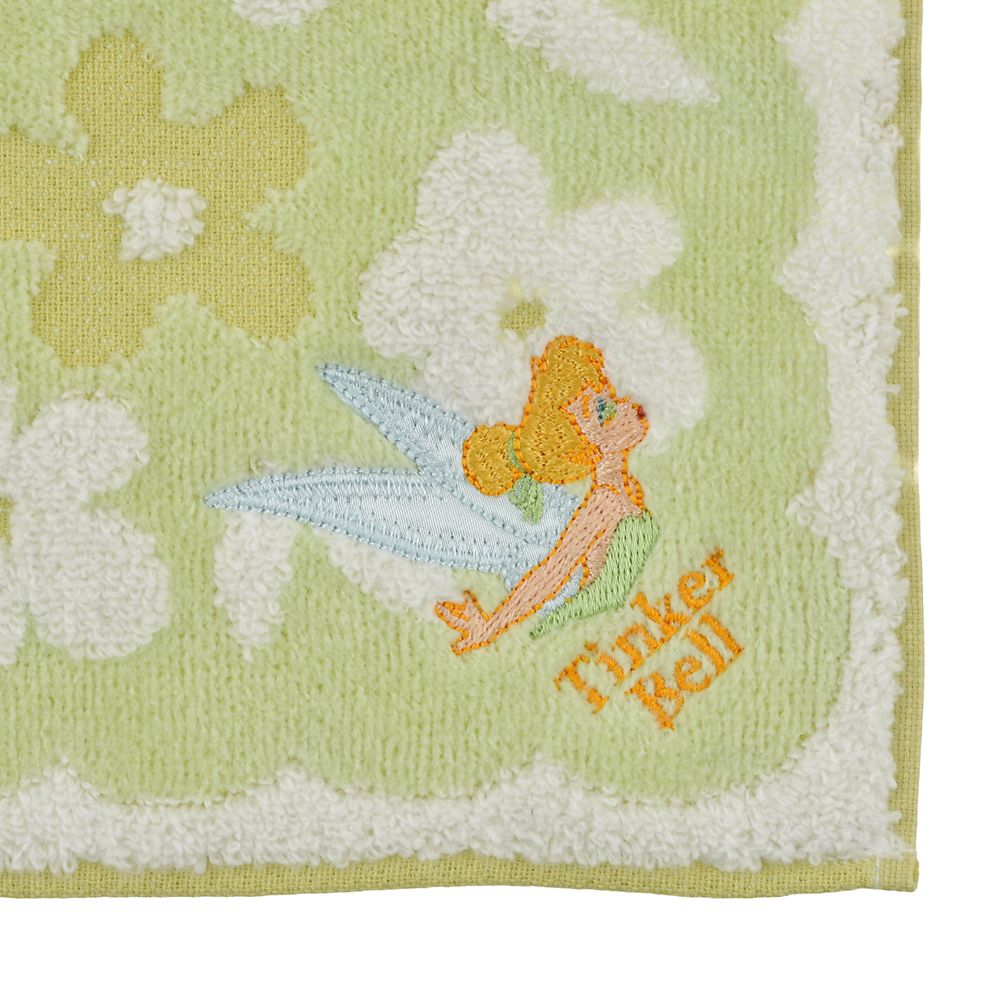 ティンカー・ベル ミニタオル スカラップ模様 Flower