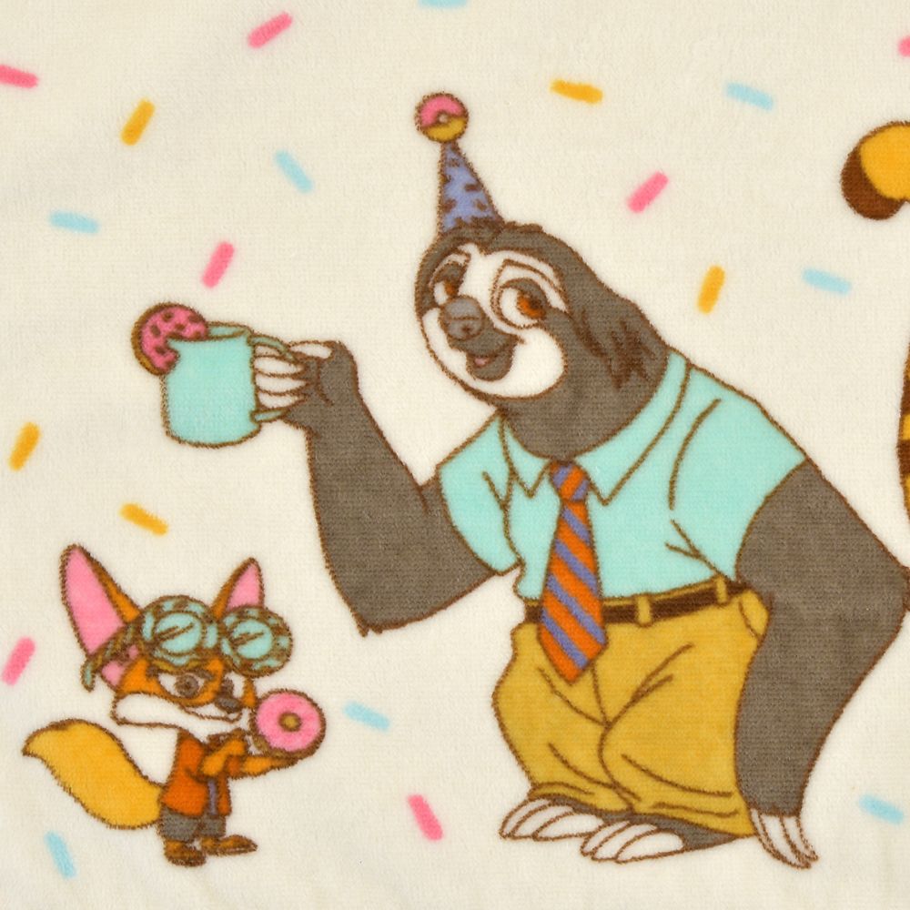 ズートピア フェイスタオル 10TH Anniversary Collection from the Disney movie Zootopia