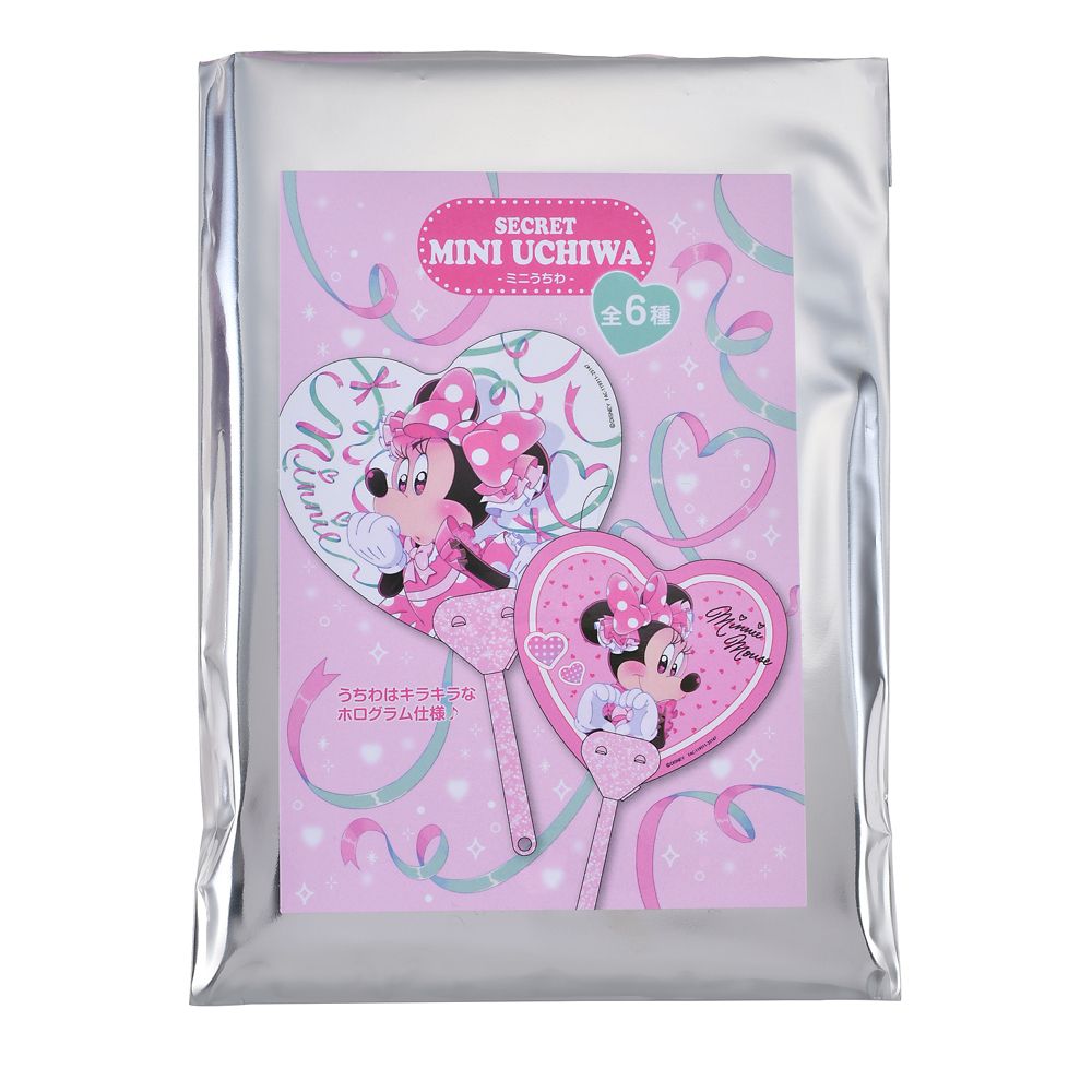 ミニー シークレットうちわ ミニ ホログラム チェーン付き MINNIE DAY 2026