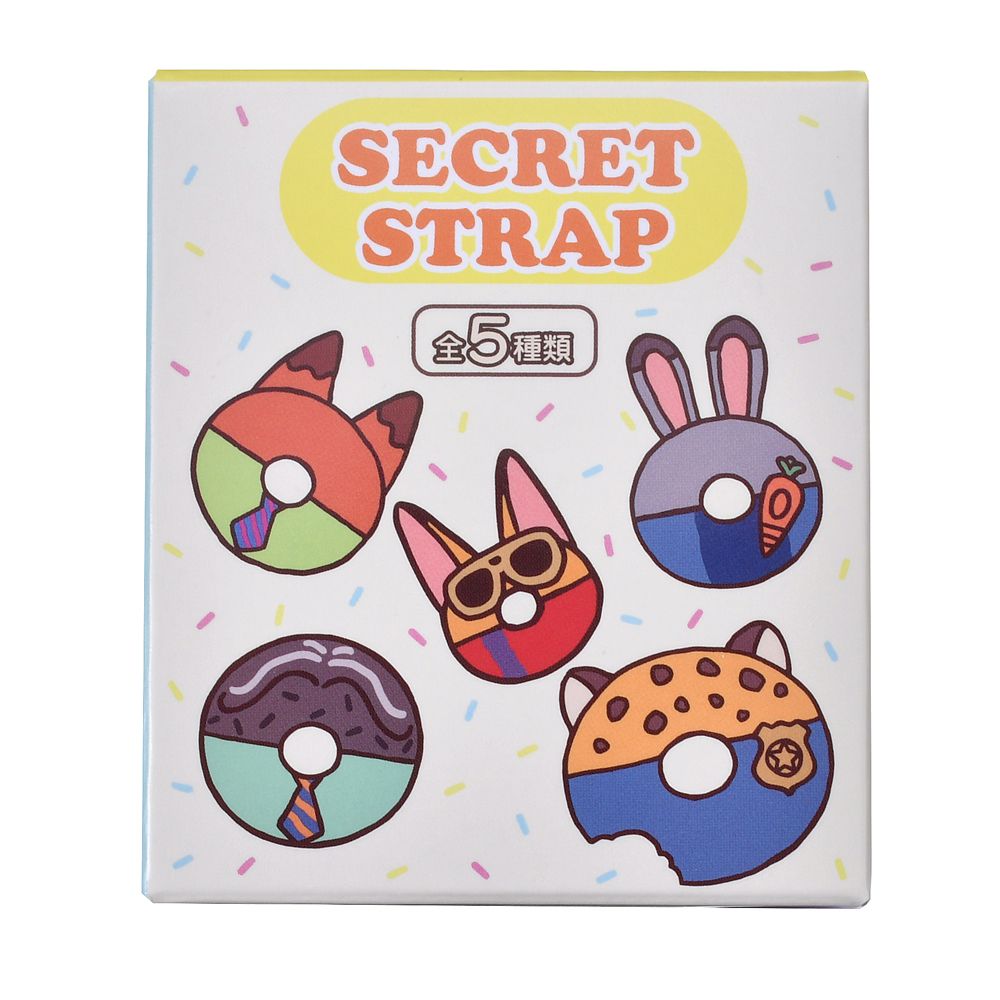 ズートピア シークレットストラップ 10TH Anniversary Collection from the Disney movie Zootopia