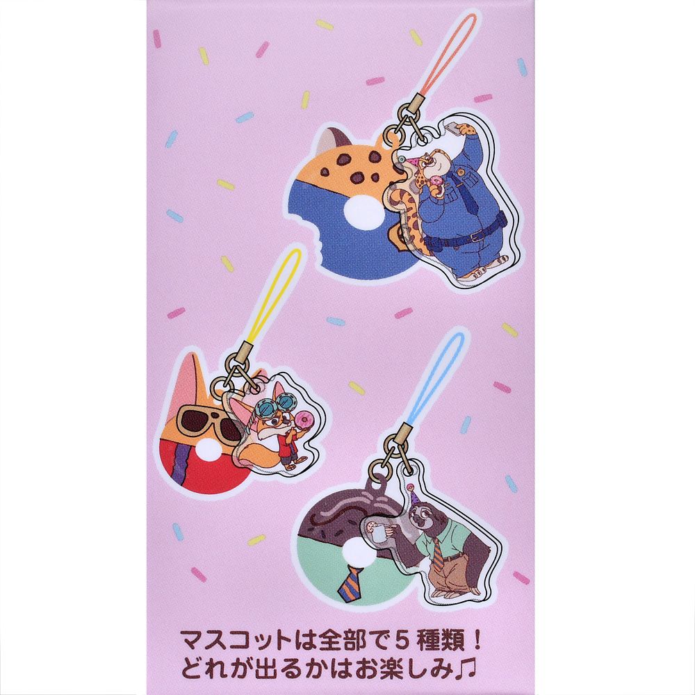 ズートピア シークレットストラップ 10TH Anniversary Collection from the Disney movie Zootopia