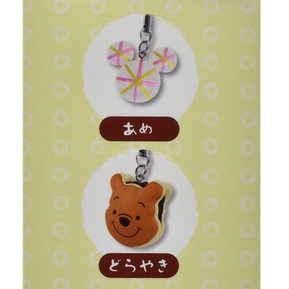 ディズニーキャラクター シークレットストラップ 和菓子