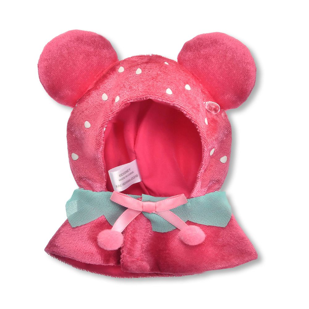 ユニベアシティ シークレットコスチューム ぬいぐるみキーチェーン専用 ポンチョ ミッキー GLOSSY FRUITS