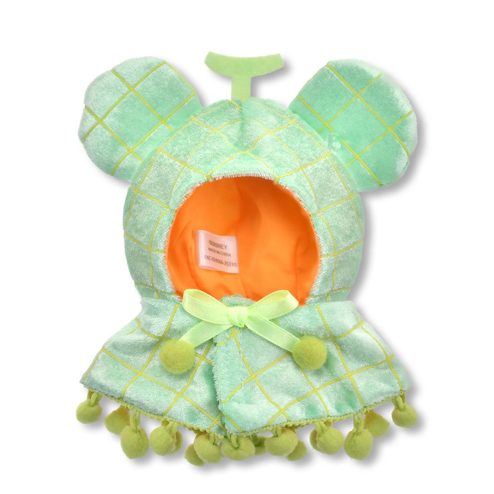 ユニベアシティ シークレットコスチューム ぬいぐるみキーチェーン専用 ポンチョ ミッキー GLOSSY FRUITS