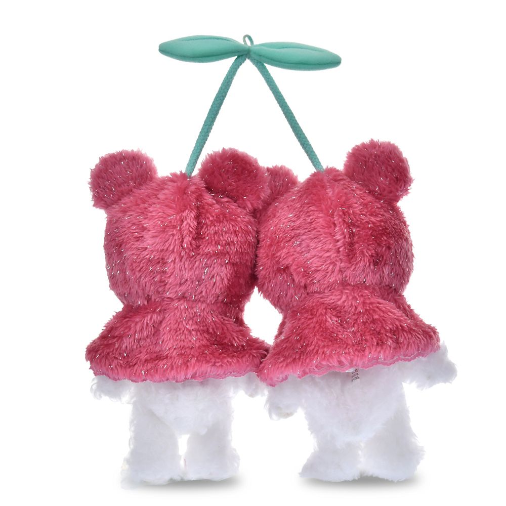 ユニベアシティ ぬいぐるみキーチェーン専用コスチューム ポンチョ ミッキー さくらんぼ GLOSSY FRUITS