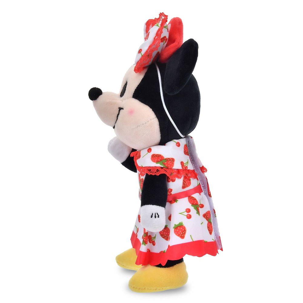 nuiMOs ぬいぐるみ専用コスチューム ワンピース＆リボン 苺＆チェリー