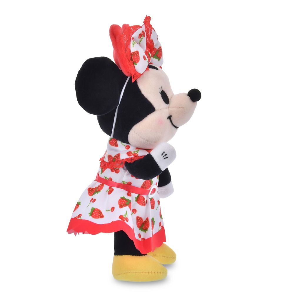 nuiMOs ぬいぐるみ専用コスチューム ワンピース＆リボン 苺＆チェリー