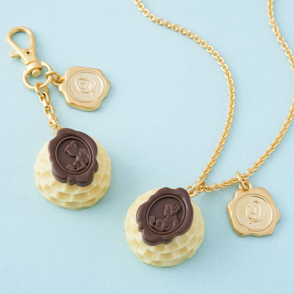 【キューポット】ベル/ネックレス　ショコラ