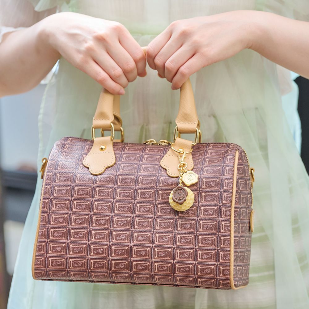 【キューポット】ベル/バッグチャーム　ショコラ