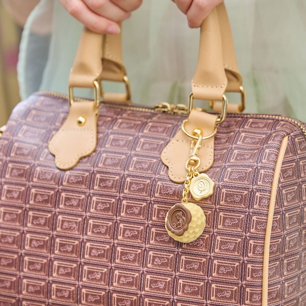 【キューポット】ベル/バッグチャーム　ショコラ