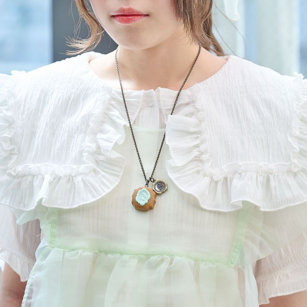 【キューポット】ジャスミン/ネックレス　ショコラ