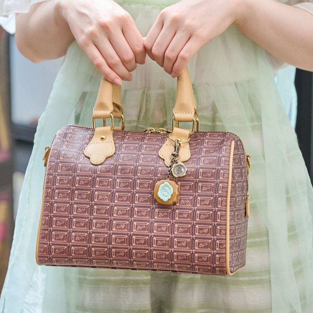 【キューポット】ジャスミン/バッグチャーム　ショコラ