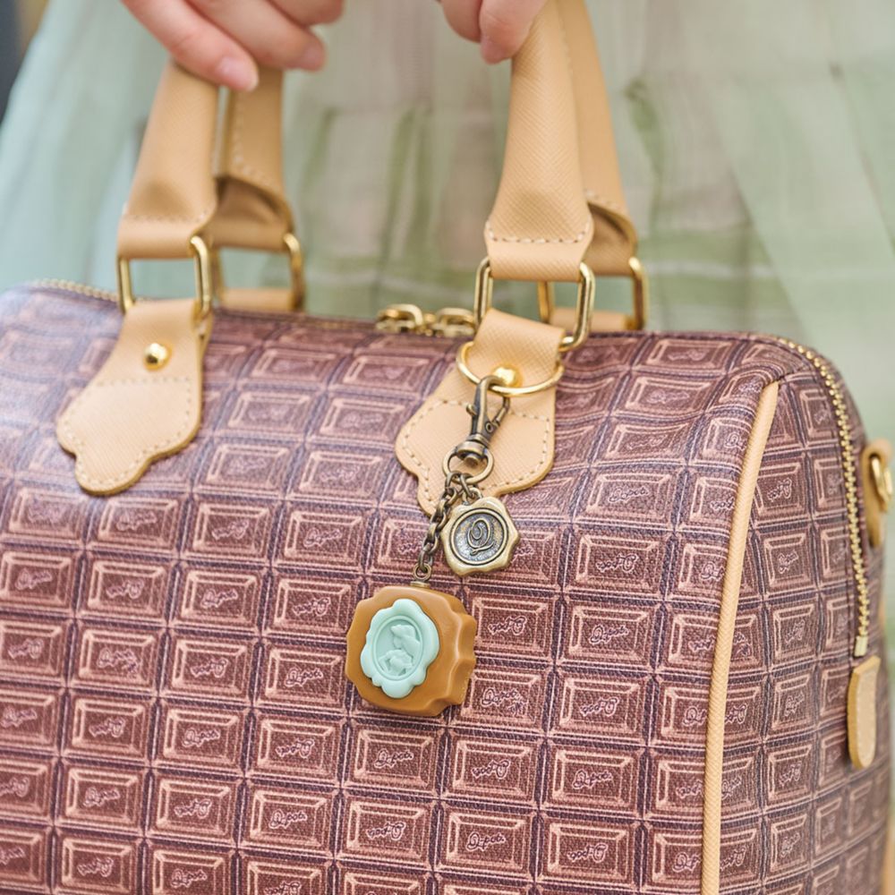 【キューポット】ジャスミン/バッグチャーム　ショコラ