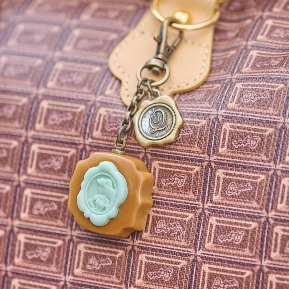 【キューポット】ジャスミン/バッグチャーム　ショコラ