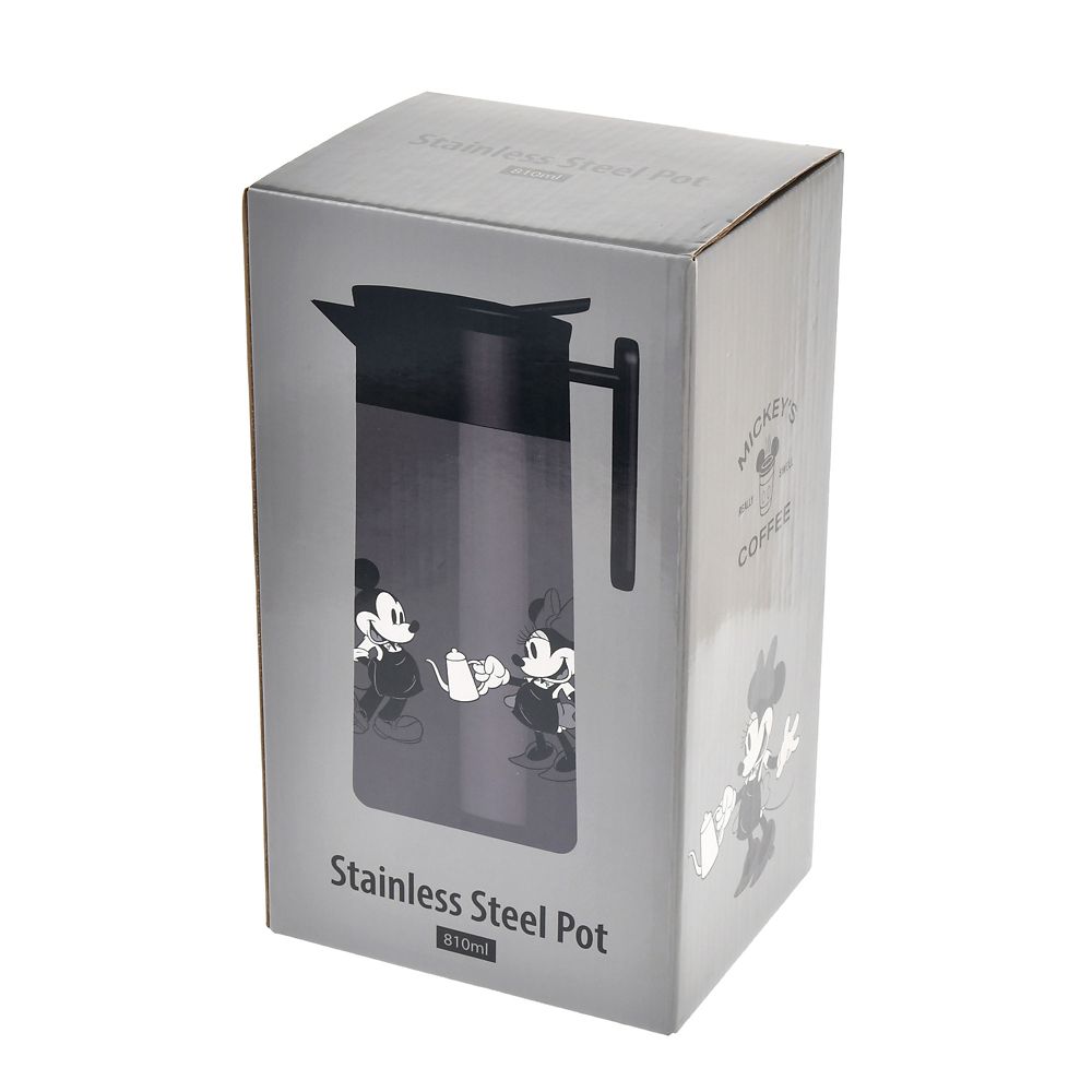 ミッキー＆ミニー ポット ステンレス life with Cafe