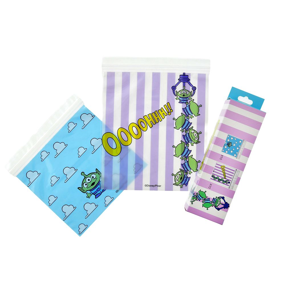 リトル・グリーン・メン／エイリアン ジッパーバッグ パターン