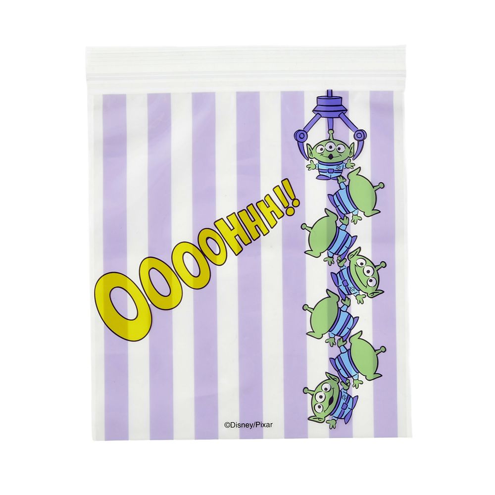 リトル・グリーン・メン／エイリアン ジッパーバッグ パターン