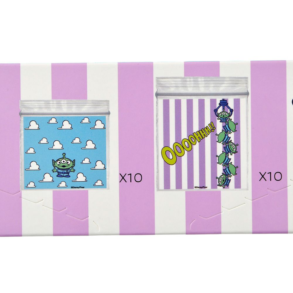 リトル・グリーン・メン／エイリアン ジッパーバッグ パターン