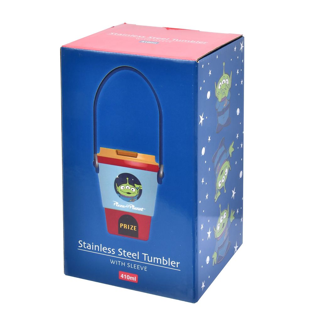 リトル・グリーン・メン／エイリアン タンブラー ステンレス ホルダー付き スペースクレーン Drinkware