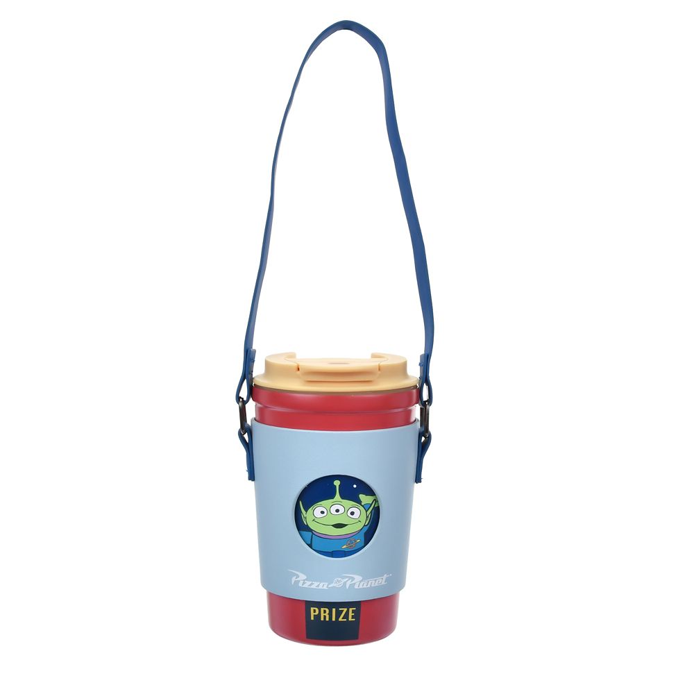 リトル・グリーン・メン／エイリアン タンブラー ステンレス ホルダー付き スペースクレーン Drinkware