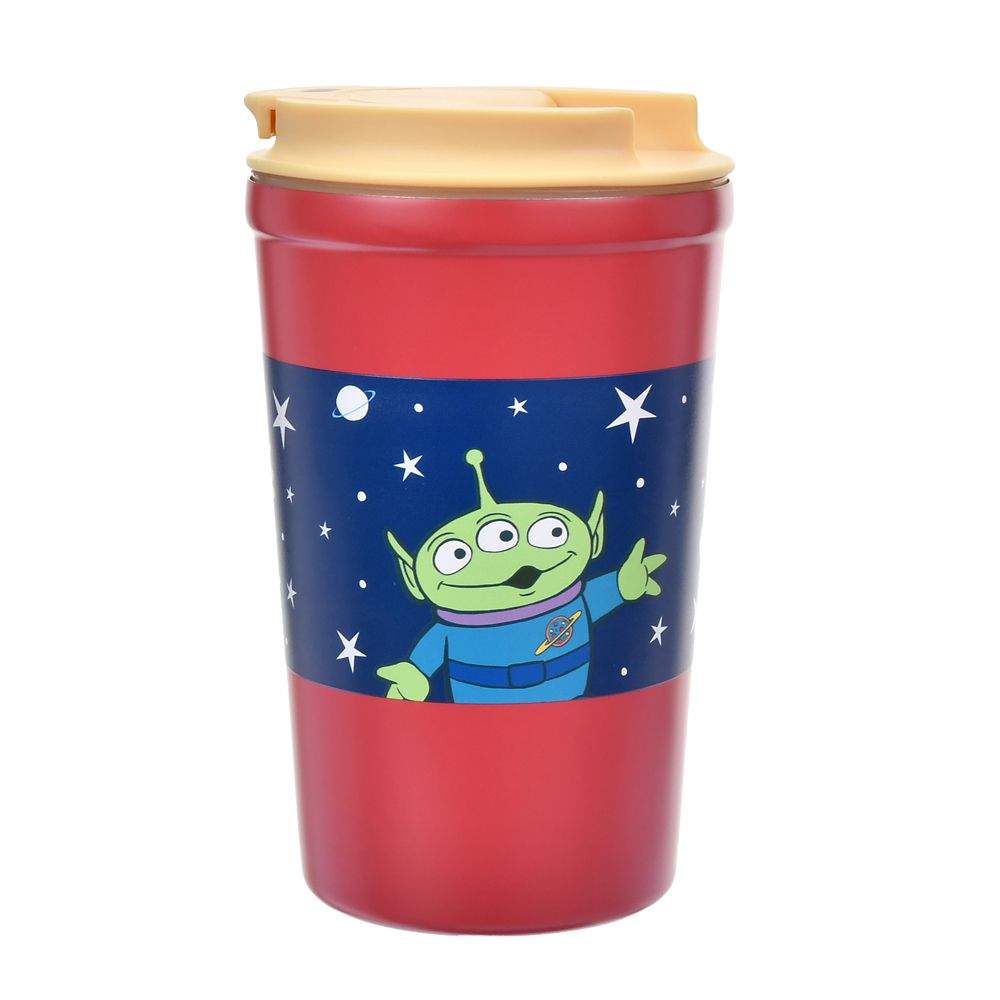 リトル・グリーン・メン／エイリアン タンブラー ステンレス ホルダー付き スペースクレーン Drinkware
