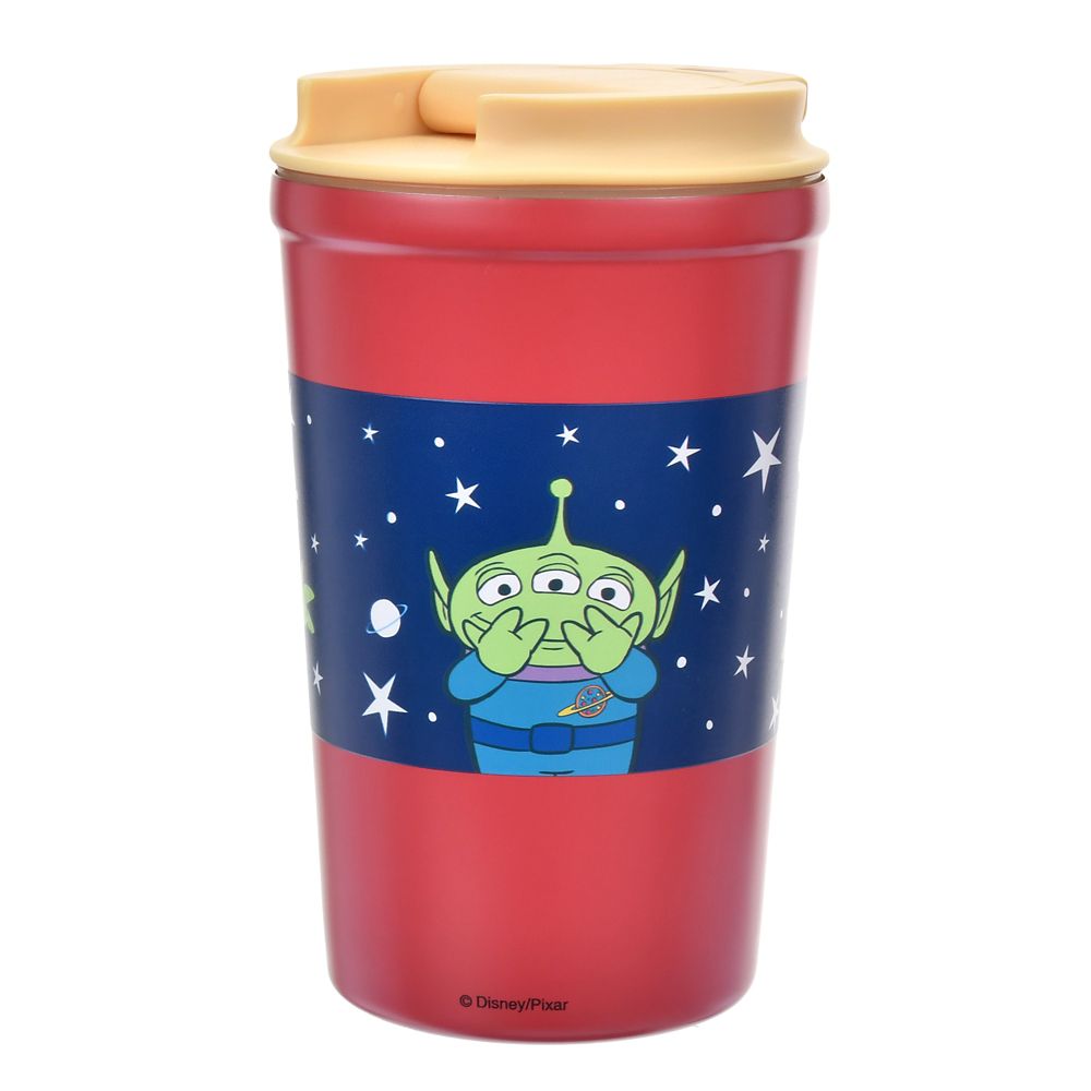 リトル・グリーン・メン／エイリアン タンブラー ステンレス ホルダー付き スペースクレーン Drinkware