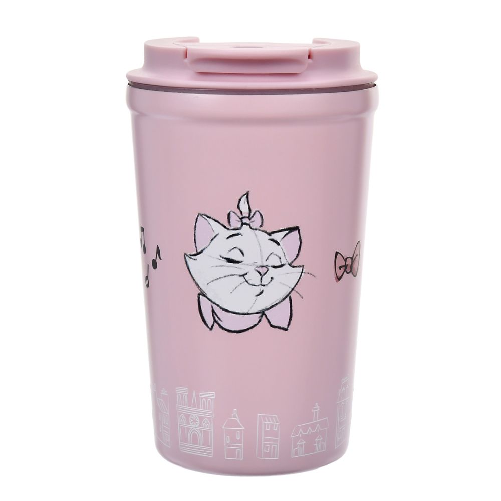 マリー、ベルリオーズ、トゥルーズ おしゃれキャット タンブラー ステンレス ホルダー付き Drinkware