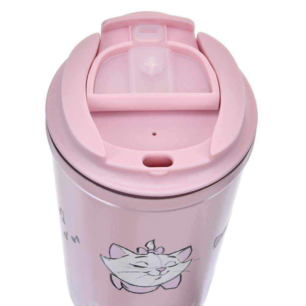 マリー、ベルリオーズ、トゥルーズ おしゃれキャット タンブラー ステンレス ホルダー付き Drinkware