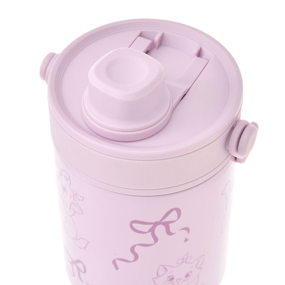 マリー おしゃれキャット タンブラー ステンレス 725ml リボン 総柄 Drinkware