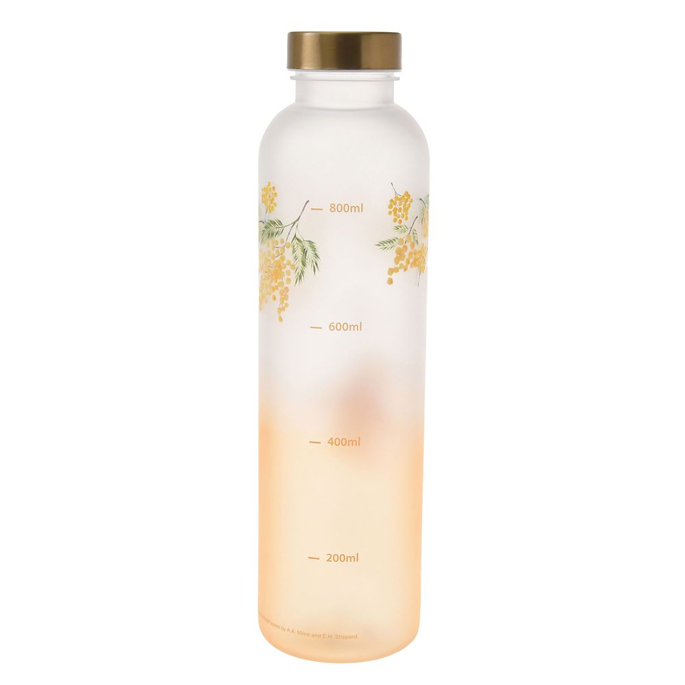 プーさん 水筒・ウォーターボトル フロスト フラワー ウォーターカラー ミモザ Drinkware