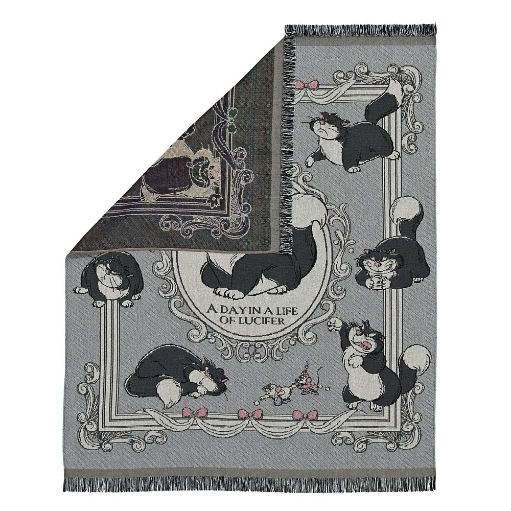 ルシファー、ジャック＆ガス ブランケット 大判 DISNEY CAT DAY 2026