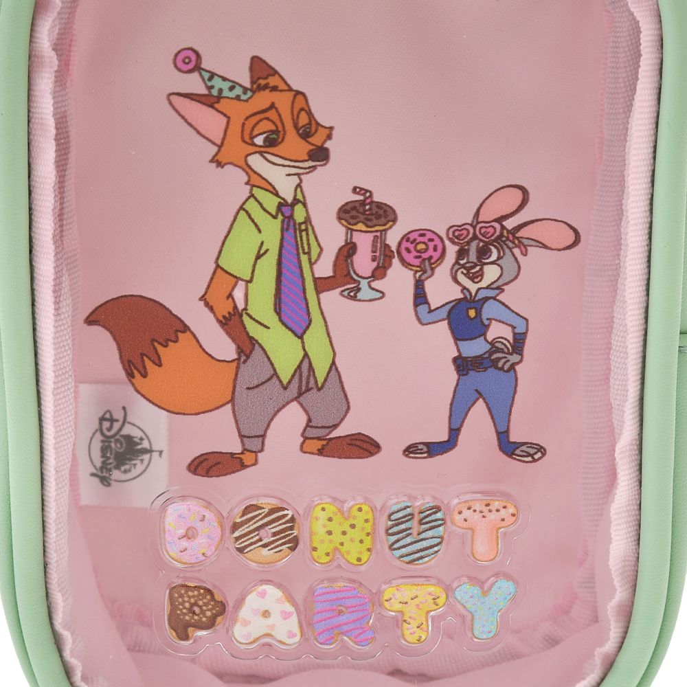ジュディ・ホップス＆ニック・ワイルド ポーチ カラビナ付き 10TH Anniversary Collection from the Disney movie Zootopia