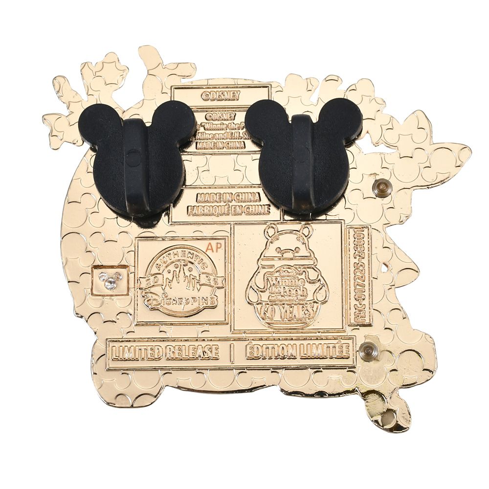 プーさん＆ラビット ピンバッジ 60th アニバーサリー