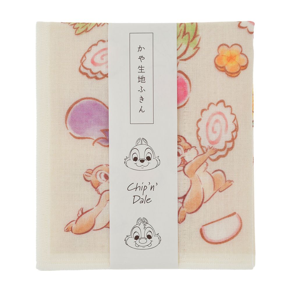 チップ＆デール ふきん かや生地 やさい