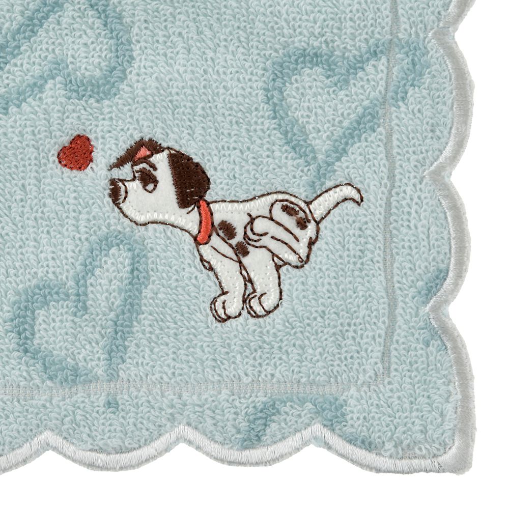 ラッキー ミニタオル 101匹わんちゃん グレイッシュ Heart