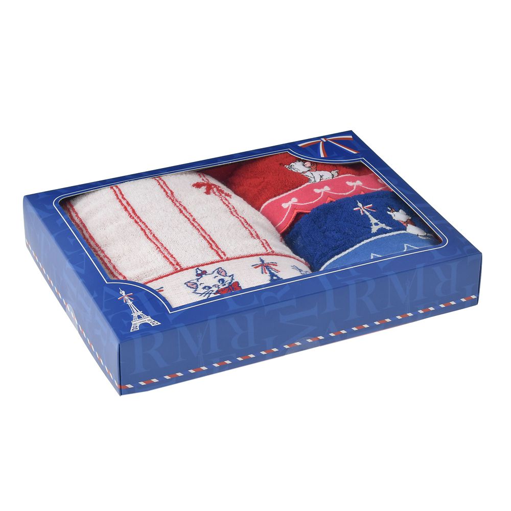 マリー おしゃれキャット フェイスタオル・ミニタオル セット Gift Towel Set