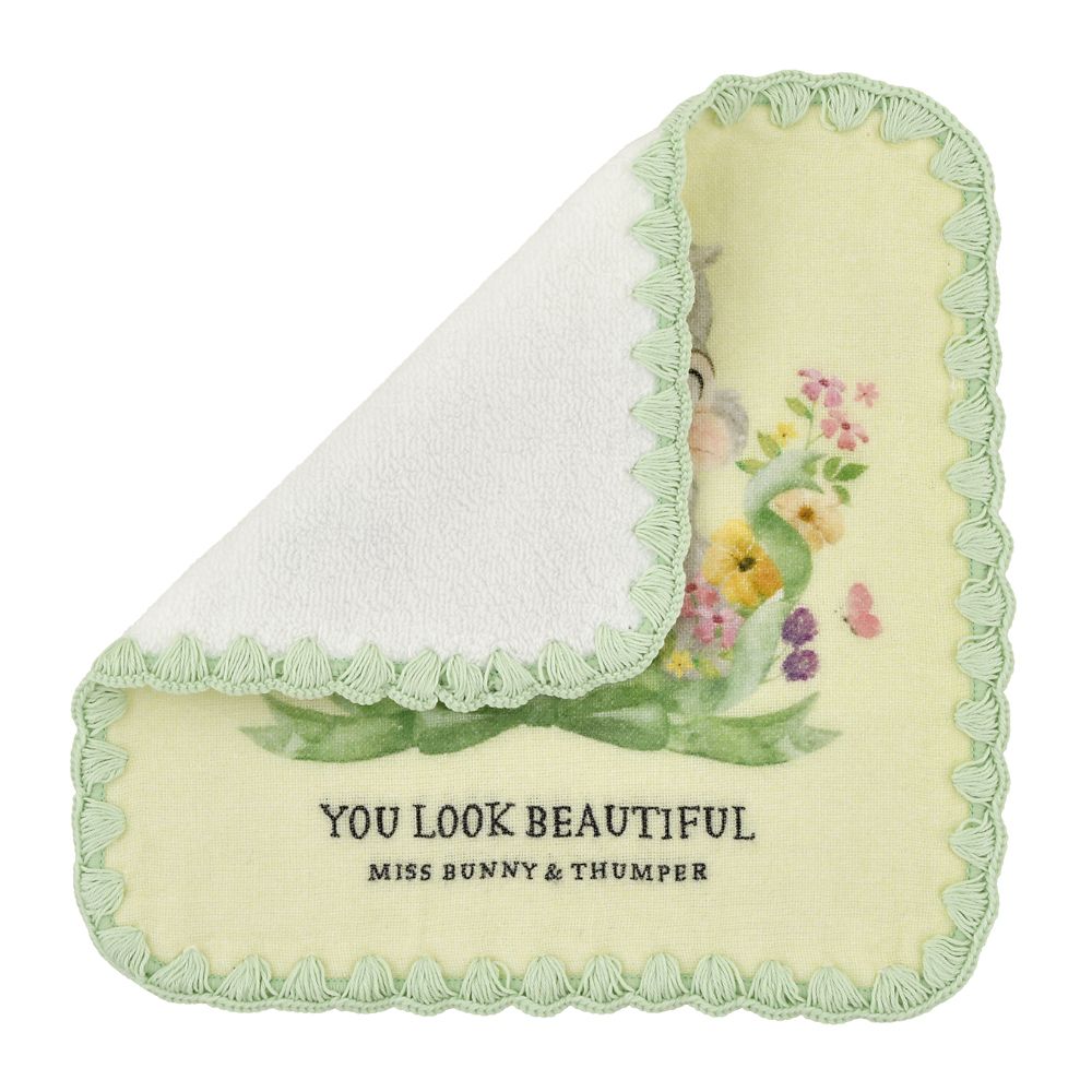 ミス・バニー＆とんすけ ミニタオル ガーゼ DISNEY SPRING ROMANCE