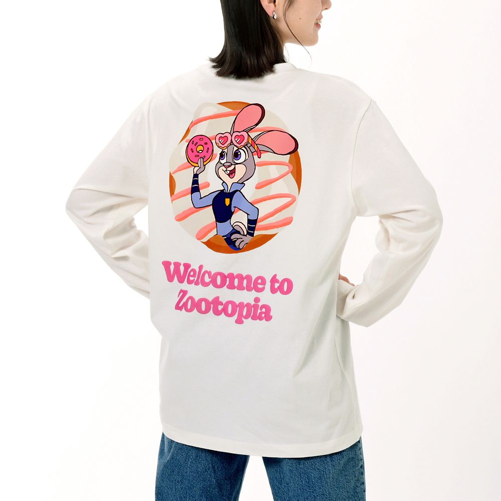 ジュディ・ホップス 長袖Tシャツ 10TH Anniversary Collection from the Disney movie Zootopia