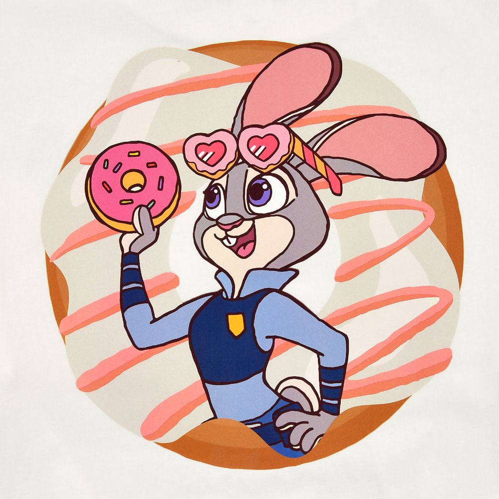ジュディ・ホップス 長袖Tシャツ 10TH Anniversary Collection from the Disney movie Zootopia