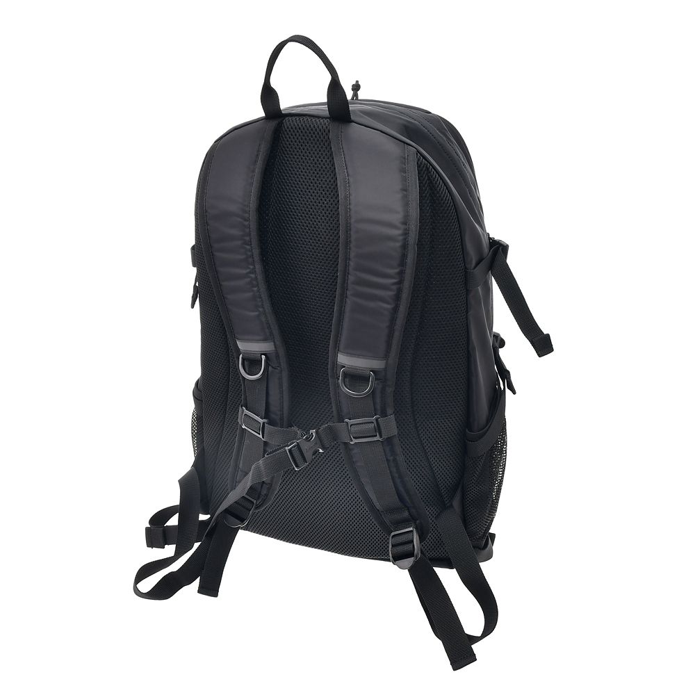 【Coleman(R)】ミッキー リュックサック・バックパック 33L オールブラック 刺しゅう
