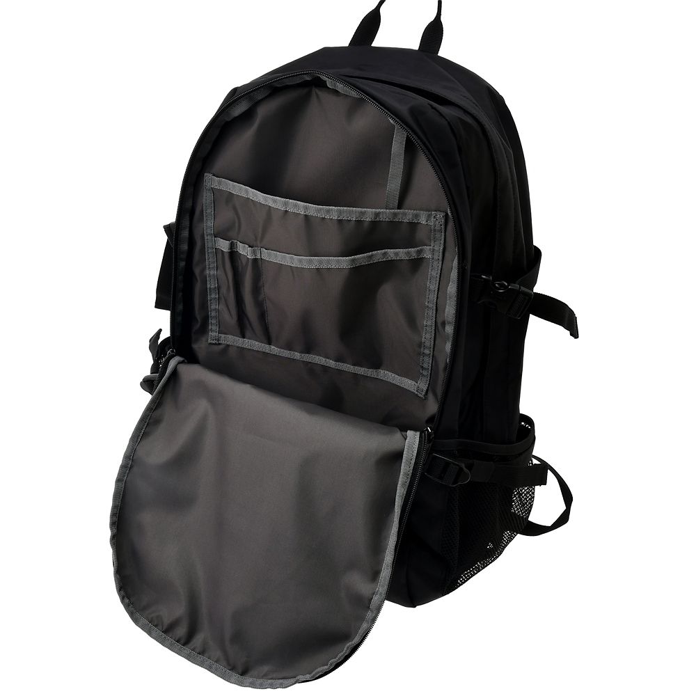 【Coleman(R)】ミッキー リュックサック・バックパック 33L オールブラック 刺しゅう