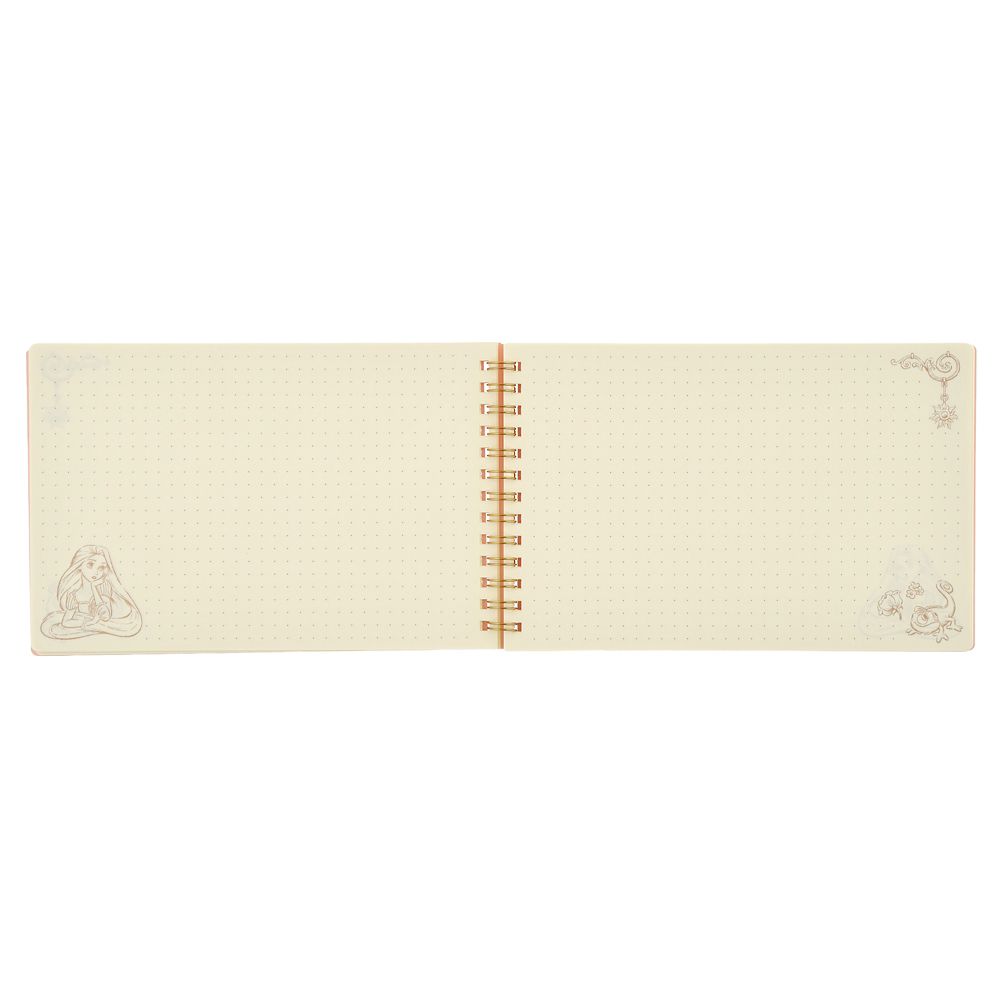 ラプンツェル＆パスカル リングノート 横長 箔押し シック