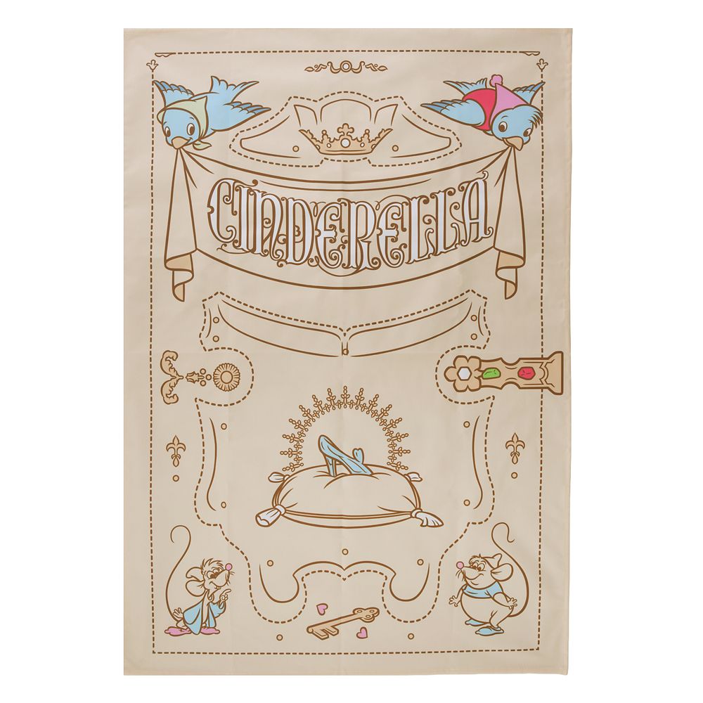 シンデレラ レジャーシート ポーチ入り ストーリーブック  DISNEY LEISURE TIME