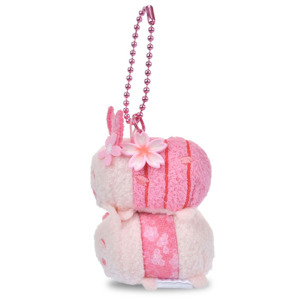 ツムツム プーさん＆ピグレット ぬいぐるみキーホルダー・キーチェーン 和風 桜 TSUM TSUM