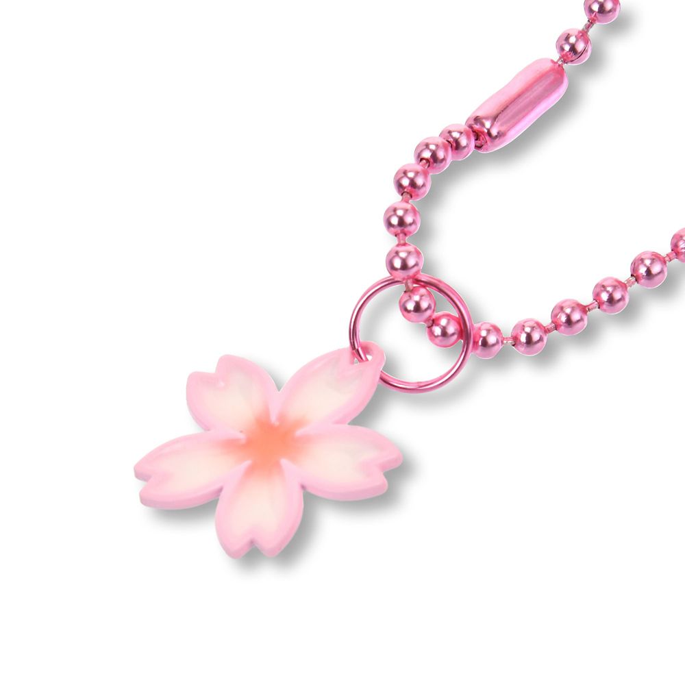 ツムツム プーさん＆ピグレット ぬいぐるみキーホルダー・キーチェーン 和風 桜 TSUM TSUM