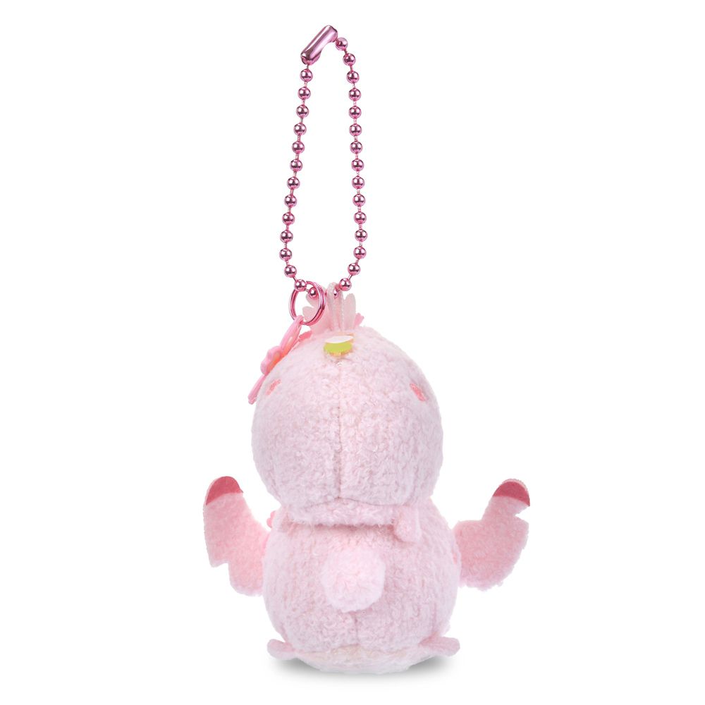 ツムツム スティッチ＆スクランプ ぬいぐるみキーホルダー・キーチェーン 和風 桜 TSUM TSUM