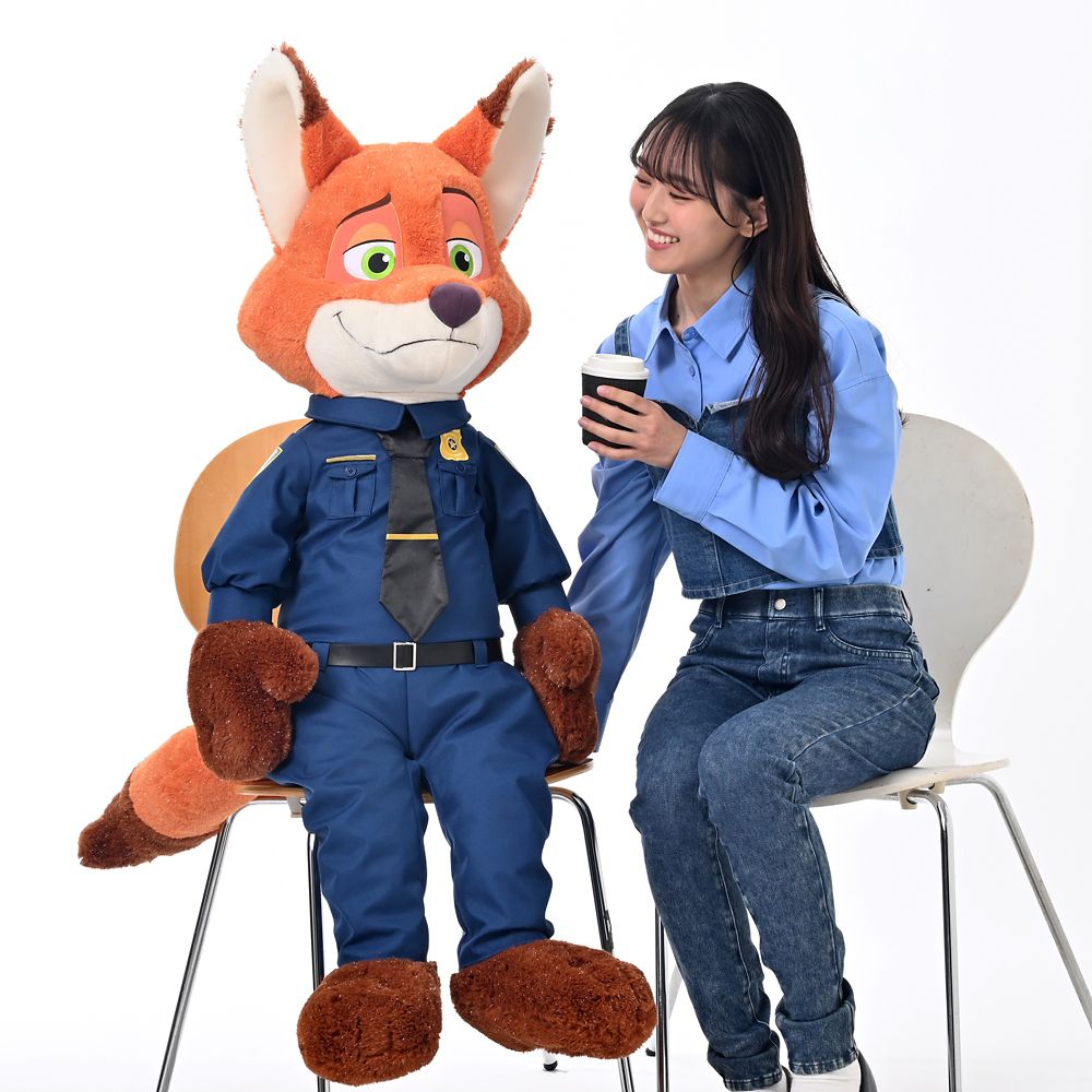 ニック・ワイルド 115cm ぬいぐるみ スーパービッグ 10TH Anniversary Collection from the Disney movie Zootopia